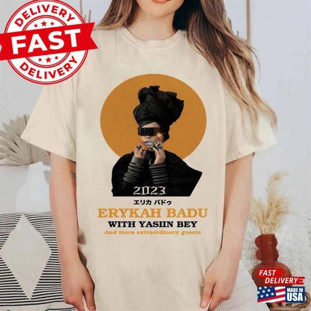 Erykah Badu  Shirt Rap Tee Fan  Unisex